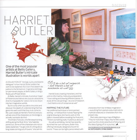 Brighton's Arty Magazine feature