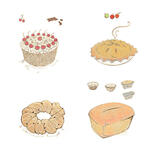 Great British Bake Off Illustrations