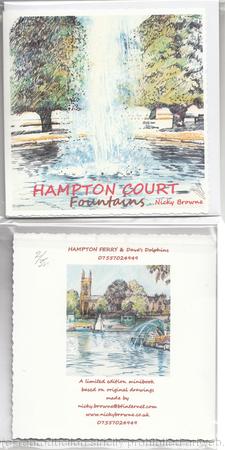 Hampton Court fountains