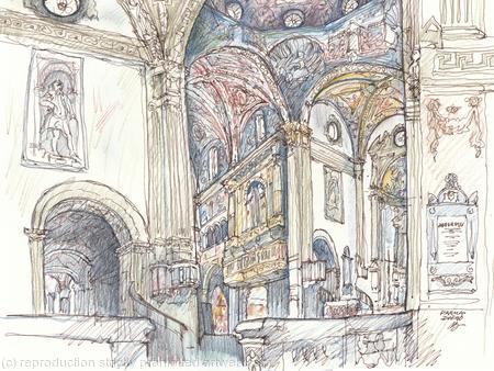 Parma - inside the Duomo