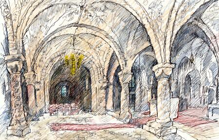 Canterbury Cathedral crypt TWO