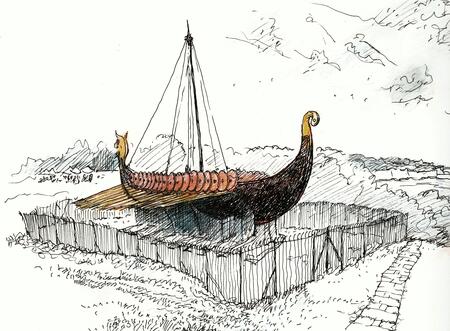 Pegwell Bay - Viking Ship