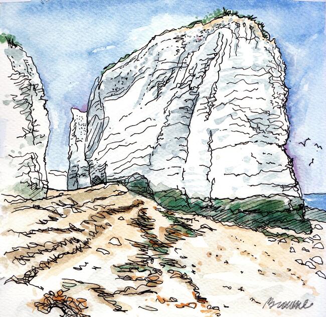 Botany Bay stacks