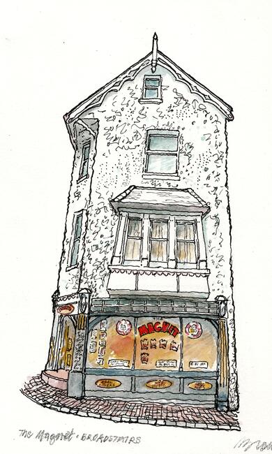 Magnet (front view) BROADSTAIRS