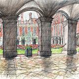 Hampton Court - Interior Courtyard