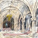 Canterbury Cathedral crypt TWO