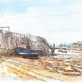 Jetty, Viking Bay and Joan Temple boat