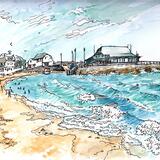 Viking Bay Jetty August