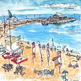 Viking Bay beach BROADSTAIRS August