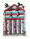 Beach huts RED&BLUE;