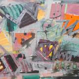 GREY ZIG-ZAG OVER ORAGE