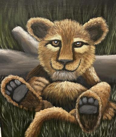 Lion cub