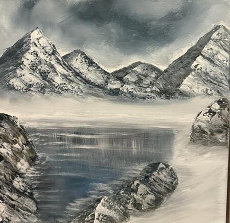 Mountain reflections 