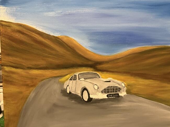 Aston Martin db5 Glen Coe 