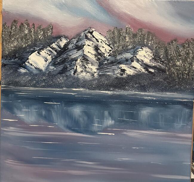 Mountain reflections 