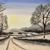 Lake District in snow