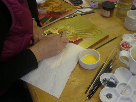Tricia tries her hand at Fra Angelico