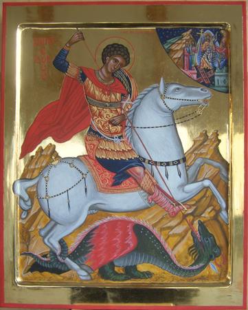 Byzantine Saint George Icon