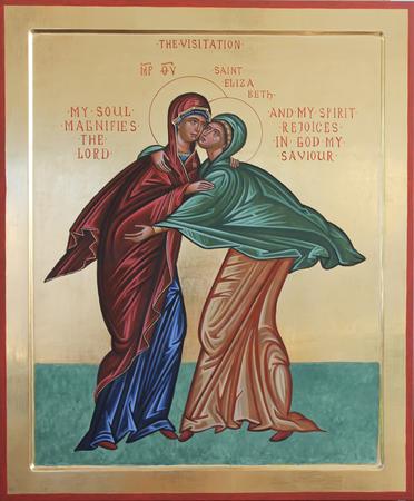 Byzantine Visitation Icon
