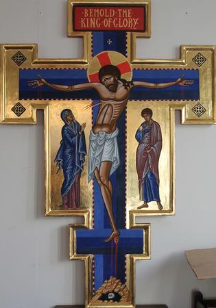 Italo Byzantine Cross for St Augustine's Church Tooting