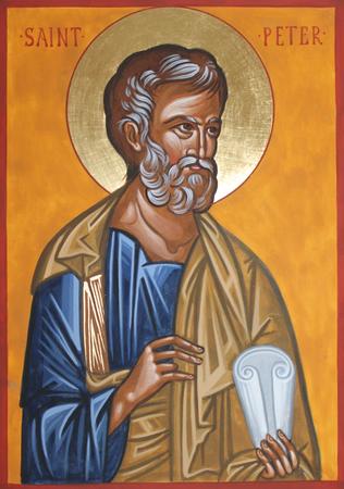 Byzantine St Peter Icon