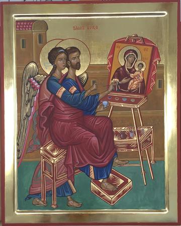 Byzantine Style Saint Luke Icon