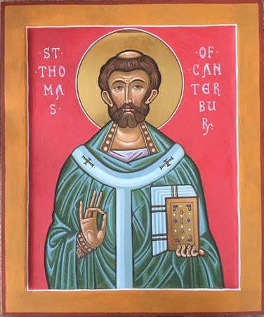 Small St Thomas of Canterbury Icon 