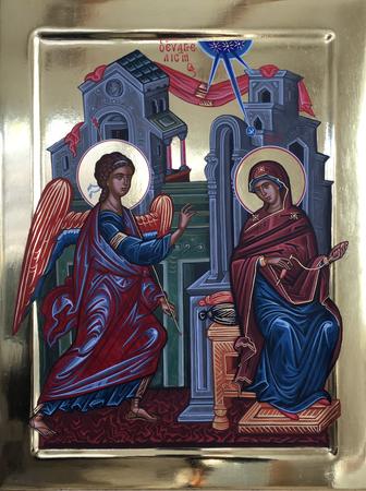 Byzantine Annunciation Icon