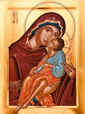 Cretan Style Mother of God Glycophilousa 