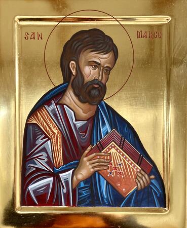 Byzantine St Mark Icon