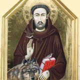 Trecento Italian style St Francis of Assisi