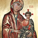 Icon after the Mellon Madonna