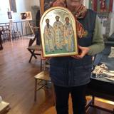 Jane second year student Iconostasis Programme