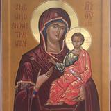 Byzantine Style Mother of God Hodegitria