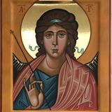 Byzantine Archangel Gabriel Icon 