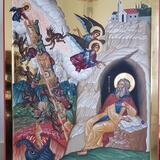 The Ladder of Divine Ascent (St John Climacus) by second year Iconostasis student Br Michael Brossard OSB