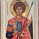Byzantine Style St George Icon