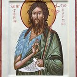 Byzantine style John the Baptist Icon