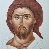 Panselinos Christ study by Yoriko Suzuki