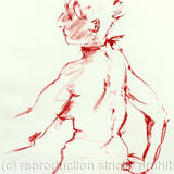 Ma Cherie A2 size original drawing gsk 046