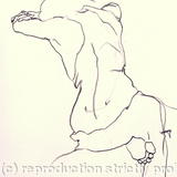 Resting Figure Arms Raised