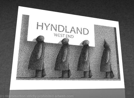 1 x EXIT: Hyndland greetings card.