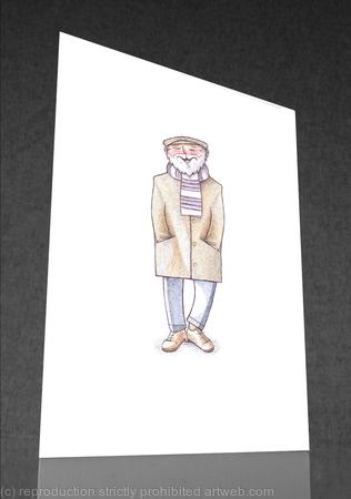 1 x dad joke greetings card