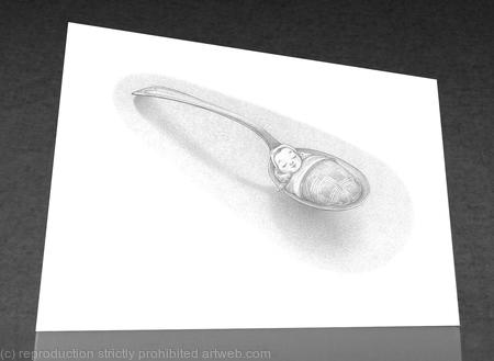 1 x good enough to eat greetings card