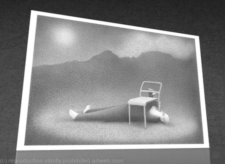 1 x The trombonist's rest greetings card.