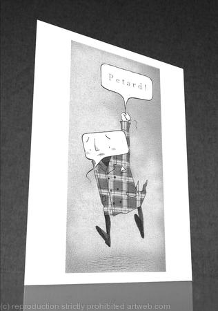 1 x Petard greetings card.