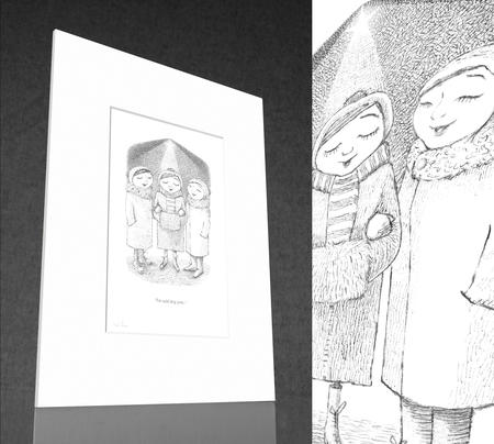 1 x 'For auld lang syne...' (mounted and signed print).