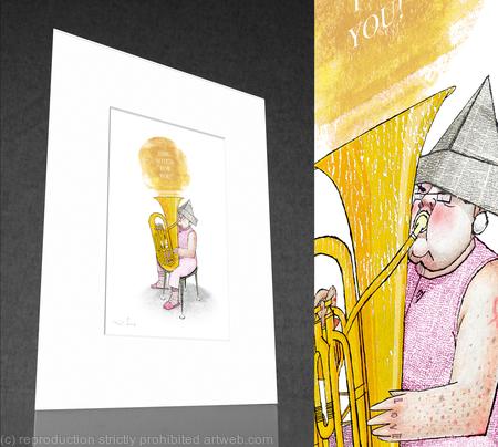 1 x ...Mammas and PARPers! (mounted and signed print).