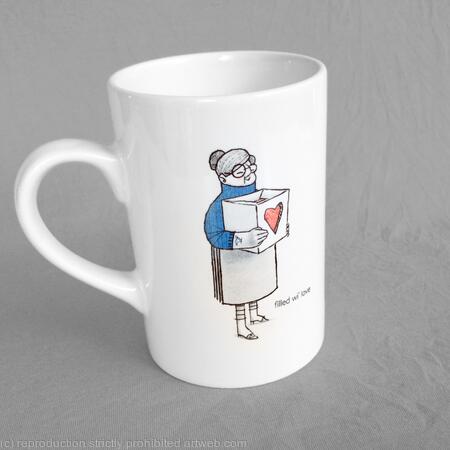 1 x filled wi' love mug.