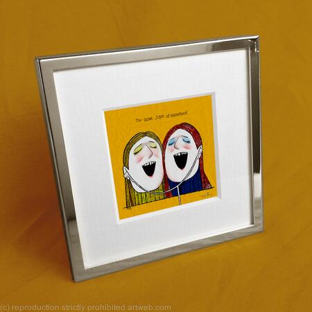 1 x The quiet joys of sisterhood toatie.